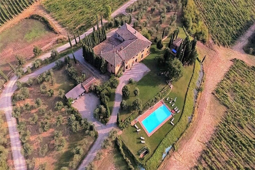 Villa Santa Virginia シエーナ エクステリア 写真